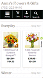 Mobile Screenshot of annasflowersandgift.com